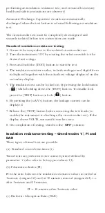 Preview for 5 page of Megger MIT415/2 User Manual