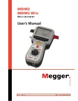 Предварительный просмотр 1 страницы Megger MOM2 User Manual