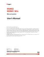 Предварительный просмотр 3 страницы Megger MOM2 User Manual