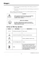 Предварительный просмотр 16 страницы Megger MPQSIM User Manual