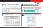 Preview for 3 page of Megger MWA300 Series Quick Start Manual