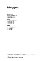 Preview for 104 page of Megger OTS 60AF/2 User Manual