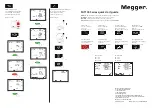 Megger PAT100 Series Quick Start Manual preview