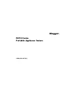 Preview for 41 page of Megger PAT32 Series User Manual