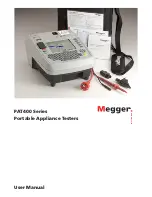 Megger PAT410 User Manual preview