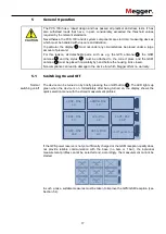 Предварительный просмотр 17 страницы Megger PVS 100i User Manual