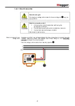 Предварительный просмотр 27 страницы Megger PVS 100i User Manual