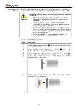 Предварительный просмотр 28 страницы Megger PVS 100i User Manual