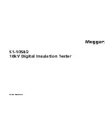 Megger S1-1052/2 User Manual предпросмотр