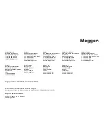 Предварительный просмотр 24 страницы Megger S1-1052/2 User Manual