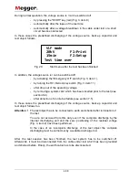 Preview for 38 page of Megger TDS40 Operating Manual