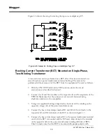 Предварительный просмотр 26 страницы Megger Three-Phase TTR Instruction Manual