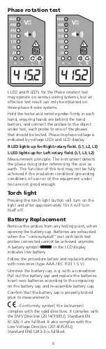 Preview for 8 page of Megger TPT420 User Manual