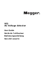 Megger VF3 User Manual предпросмотр