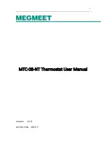 Предварительный просмотр 1 страницы Megmeet MTC-08-NT User Manual