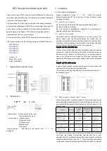 Preview for 1 page of Megmeet MTCW Series Quick Start Manual