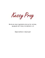 Mehaco Kessy Prog Operation Manual preview