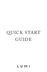 Предварительный просмотр 1 страницы Mei-cha Lumi Quick Start Manual