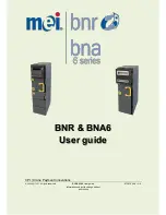 MEI BNA6-L User Manual предпросмотр