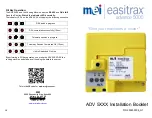 Предварительный просмотр 1 страницы MEI easitrax ADV 5 Series Installation Booklet