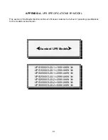 Предварительный просмотр 64 страницы MEI UPS10000 Owner'S Manual