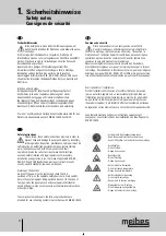 Preview for 3 page of meibes Edition 7 UK-Z Technical Information For Installation And Operation