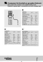 Preview for 16 page of meibes Edition 7 UK-Z Technical Information For Installation And Operation