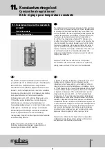 Preview for 18 page of meibes Edition 7 UK-Z Technical Information For Installation And Operation