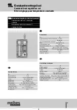 Preview for 22 page of meibes Edition 7 UK-Z Technical Information For Installation And Operation