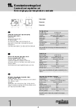 Preview for 23 page of meibes Edition 7 UK-Z Technical Information For Installation And Operation