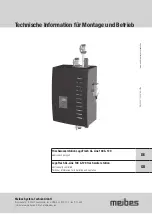 meibes LogoFresh XL-Line 100 Technical Information For Installation And Operation preview