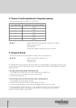 Предварительный просмотр 14 страницы meibes Thermix Technical Information For Installation And Operation