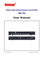 Meicheng HD-721 User Manual предпросмотр