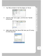 Предварительный просмотр 46 страницы Meicheng MPEG-4 Personal Video Recorder User Manual