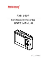 Preview for 1 page of Meicheng RYK-9107 User Manual