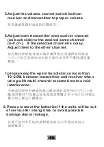 Preview for 10 page of Meicheng WT-480R User Manual