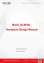 Preview for 1 page of MEIG SLM156 Hardware Design Manual