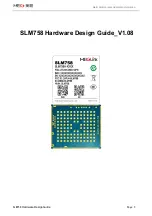 Preview for 3 page of MEIG SLM758 Hardware Design Manual