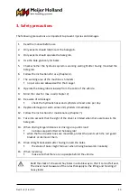 Preview for 20 page of Meijer Holland Fred 2-3 Manual