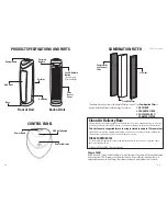 Preview for 3 page of Meijer AC5000 Germ Guardian Use & Care Instructions Manual