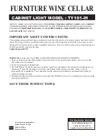 Preview for 8 page of Meijer CW-52ACT-TS Instruction Manual Enclosed