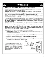 Предварительный просмотр 3 страницы Meijer HYWN-23 Owner'S Manual