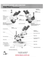 Предварительный просмотр 3 страницы Meiji Techno EMZ-1 Instruction Manual