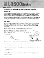 Preview for 3 page of Meiji Techno ML 8500 Series Instruction Manual