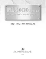 Preview for 1 page of Meiji Techno ML5000 Series Instruction Manual