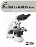 Meiji Techno MT-30 Series Instruction Manual preview