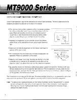 Preview for 16 page of Meiji Techno MT9000 Series Instruction Manual