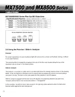 Preview for 14 page of Meiji Techno MX7500 Series Instruction Manual