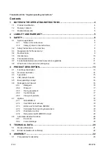 Предварительный просмотр 2 страницы Meiko 007DWUC1M2-10 Operating Instructions Manual