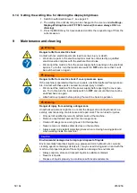 Предварительный просмотр 50 страницы Meiko 007DWUC1M2-10 Operating Instructions Manual